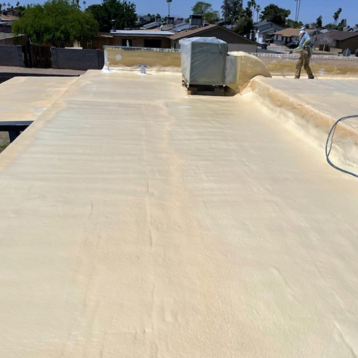 Phoenix Foam Roofing Roof Replacement in Phoenix Arizona