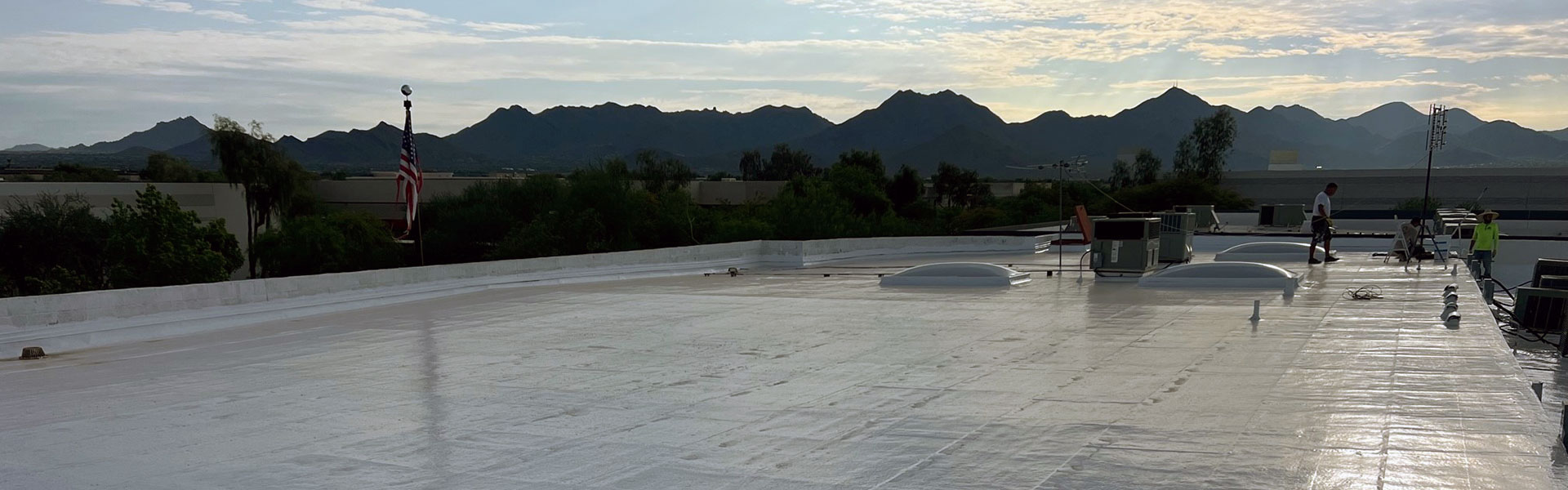 Commercial Roof Coating Scottsdale AZ by MSW Contracting, LLC