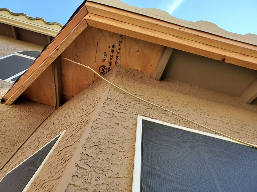 Tile Roofing For Arizona by MSW Contracting LLC - Step 3. Inspect roof decking, fascia and replace as needed. 