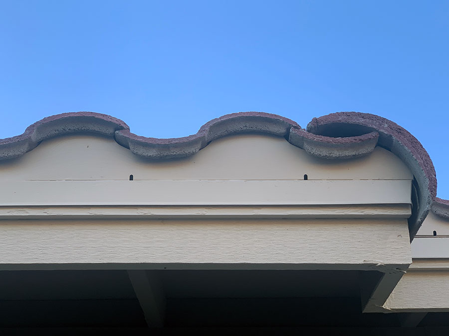 Tile Roofing For Arizona by MSW Contracting LLC - Step 7. Install metal drip edge and bird stop as needed. 
