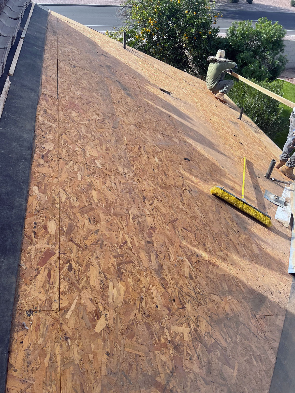 MSW Roof Repair: New Tile Roof Underlayment in Chandler AZ
