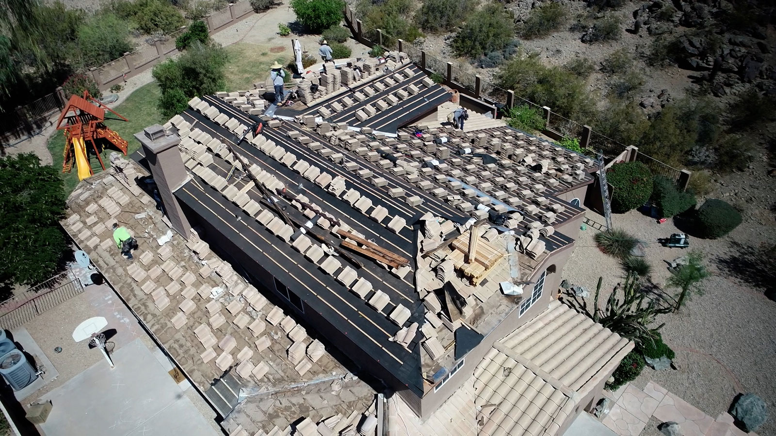Tile Roofing New Tile Roof Underlayment in Phoenix Arizona