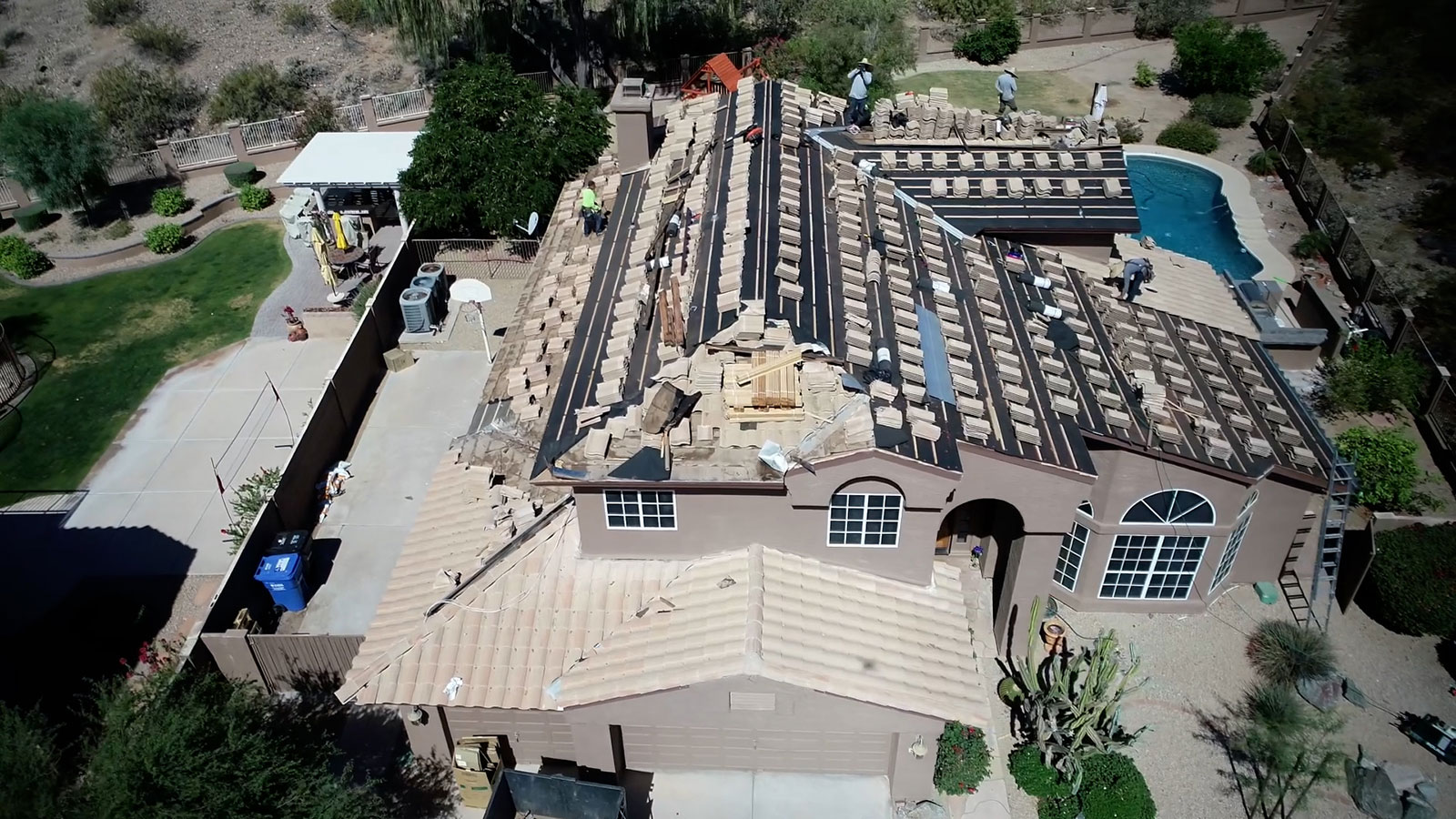 Tile Roofing New Tile Roof Underlayment in Phoenix Arizona