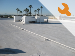 Minimum Maintenance Foam Roofing in Arizona by MSW Contracting